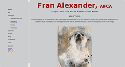 Desktop Screenshot of franalexander.com